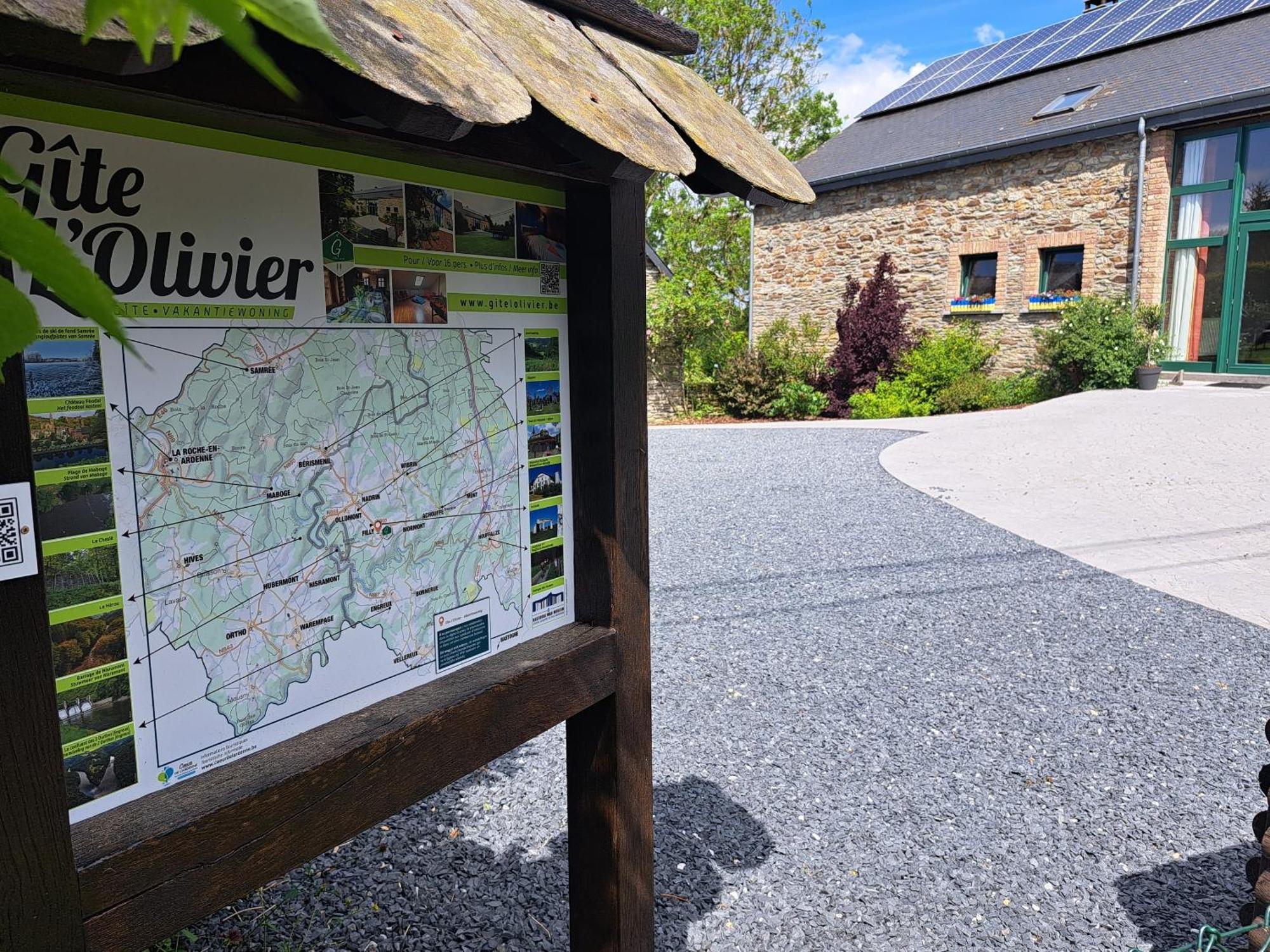 Gite L'Olivier A Filly - Nadrin, Entre Houffalize Et La Roche-En-Ardenne エクステリア 写真